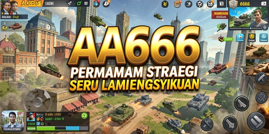 Tampilan gameplay AA666 yang menarik dan penuh strategi.