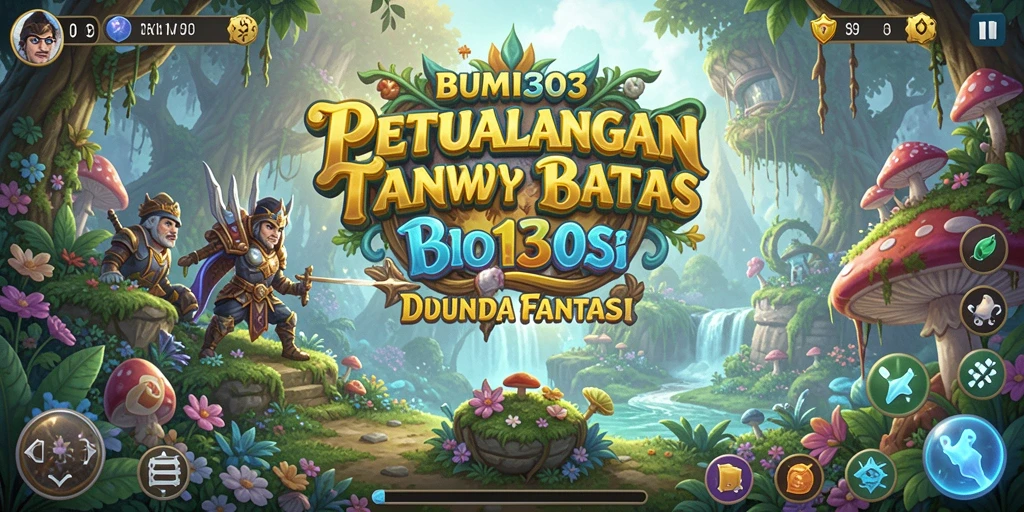 Screenshot gameplay BUMI303 dengan petualangan seru di dunia fantasi.