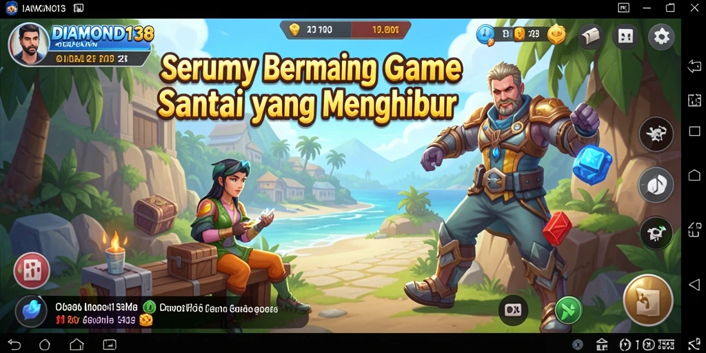 Tampilan gameplay seru dari DIAMOND138 yang menyenangkan.