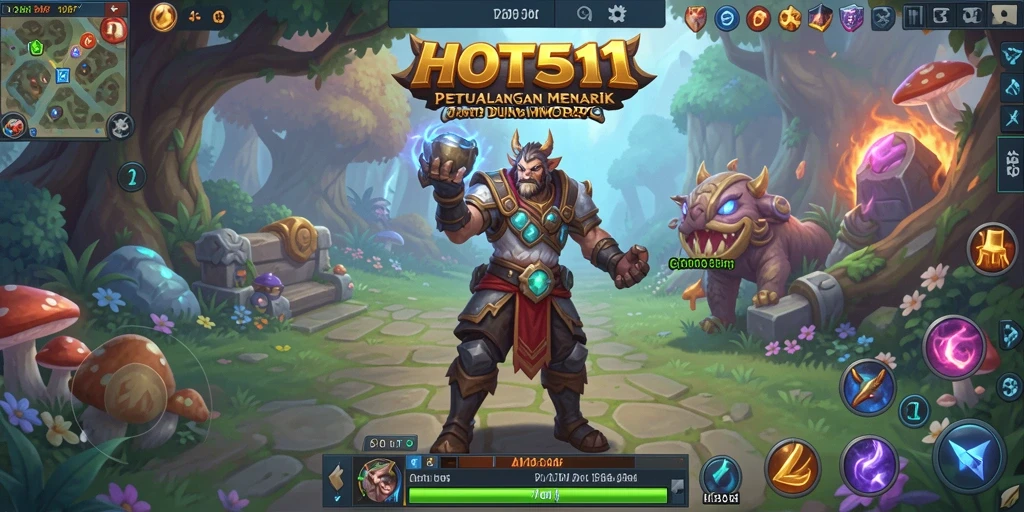 Gameplay HOT51 yang menakjubkan dalam dunia MMORPG.