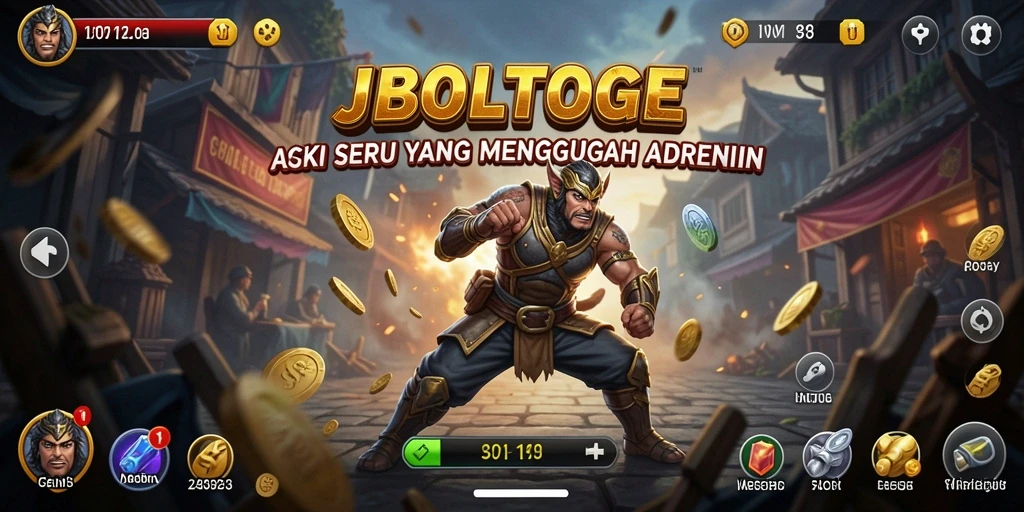 Tampilan gameplay JEBOLTOGEL yang mendebarkan dan penuh aksi.