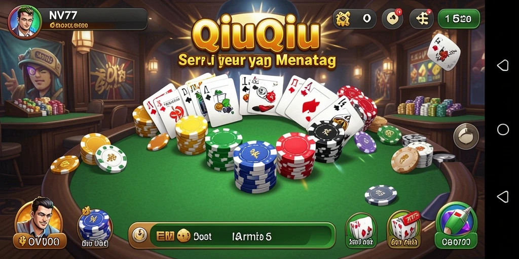 Tampak menariknya gameplay QiuQiu NV77 yang seru.