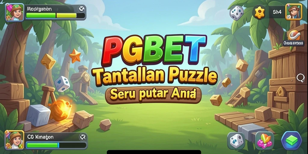 Screenshot utama PGBET menampilkan gameplay penuh tantangan puzzle.