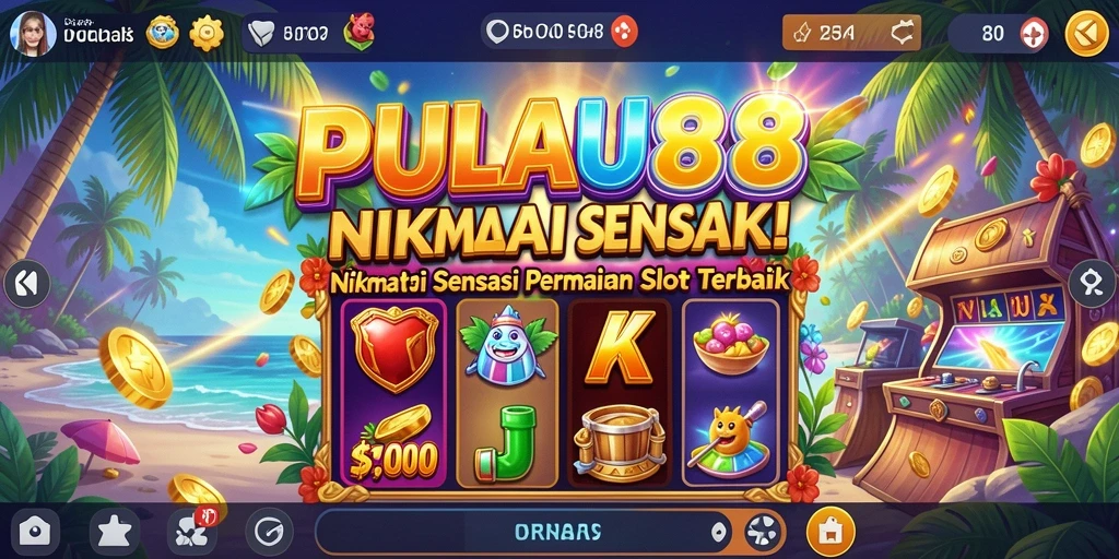 Gameplay PULAU88 yang menampilkan berbagai tema slot menarik.
