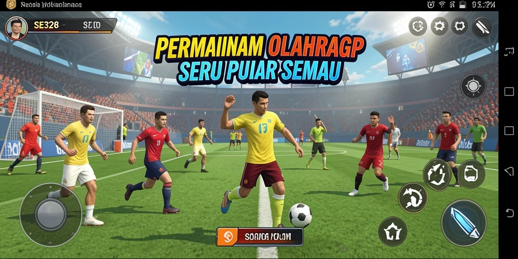 Tampilan gameplay dinamis dari SE328 yang mendebarkan.