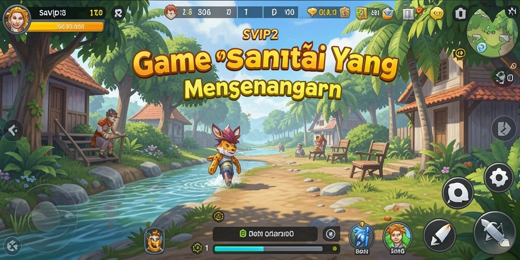 Screenshot gameplay SVIP2 menampilkan momen seru pemain saat menyelesaikan tantangan.
